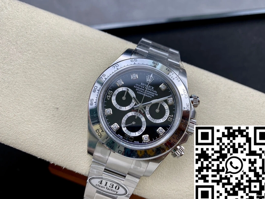 Cosmograph M116509-0055 Rolex Clean Factory Dial Daytona Black 0519